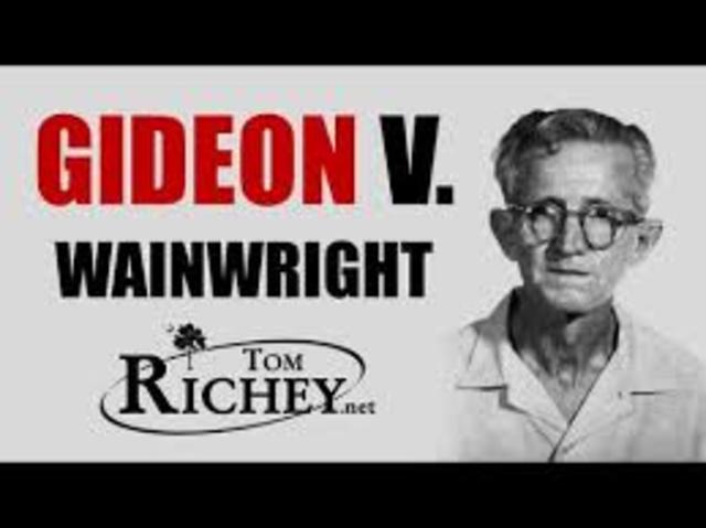 Gideon v. Wainwright