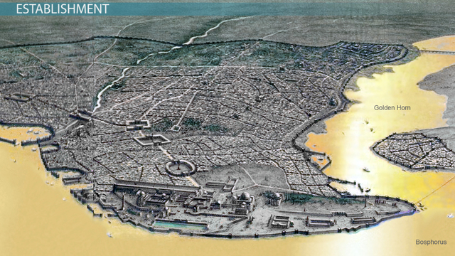 Emperor Constantine I founded the Byzantine Capital