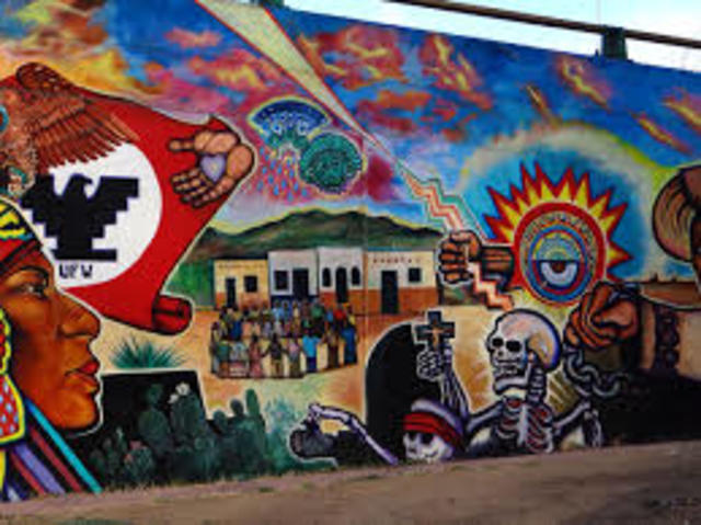Chicano Mural Movement Begins