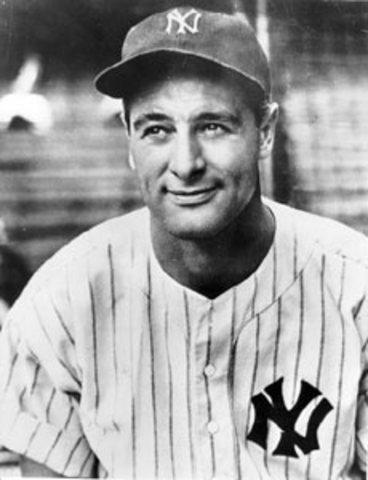 Lou Gehrig Dies