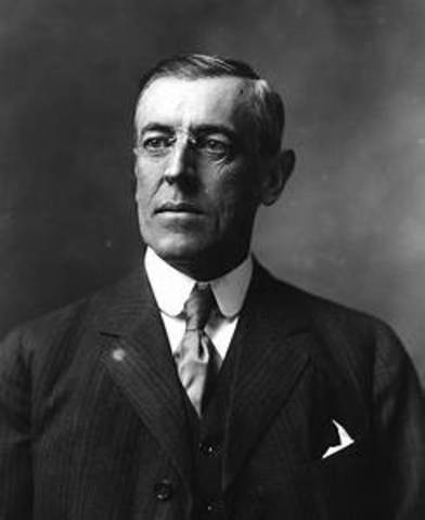 THOMAS WOODROW WILSON