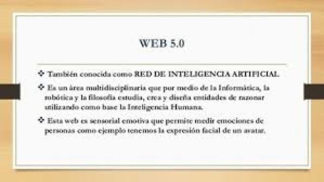 web 5.0