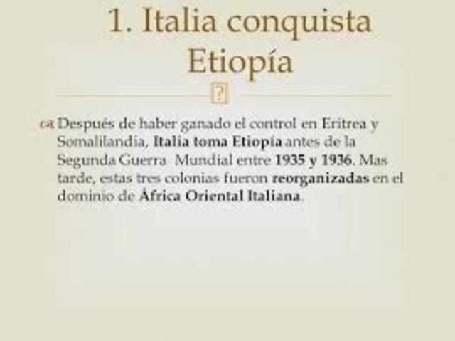 Segunda Guerra Italo-Etíope