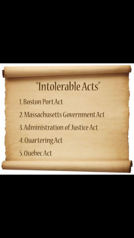 Intolerable Acts