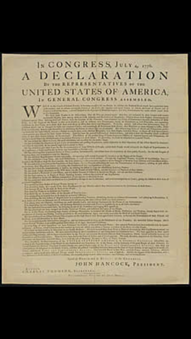 Declaration of Independence