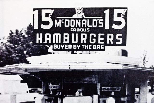 First McDonald's Hamburger Stand