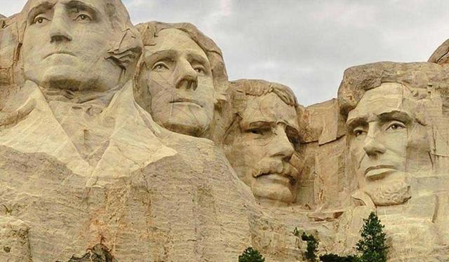 Mt. Rushmore is completed