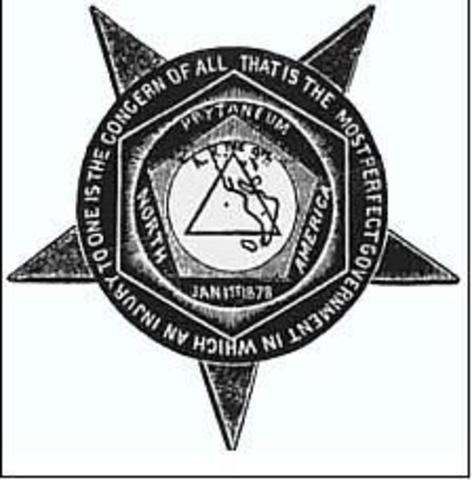 Knights of Labor founded