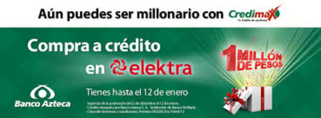 Comenzó el programa de crédito de Elektra