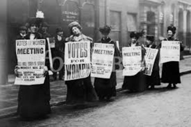 Primera convención por los derechos de las mujeres.