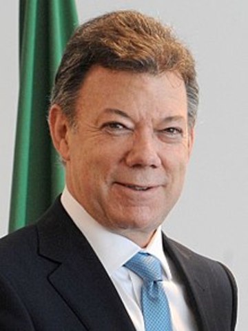 Inicio del mandato del presidente Juan Manuel Santos
