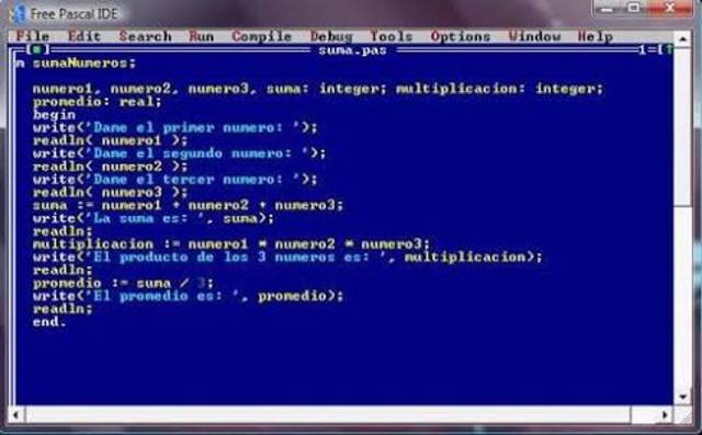 Creación de Pascal.