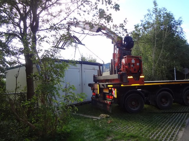 Verplaatsing botenhuis