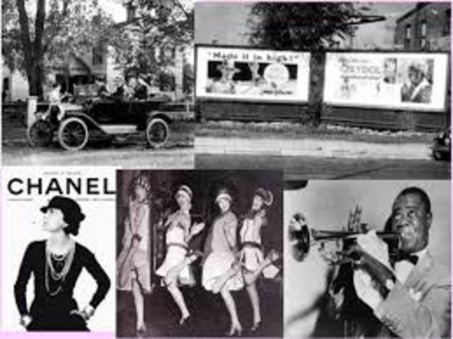 Los felices años veinte en Estados Unidos.   (1922-1929)