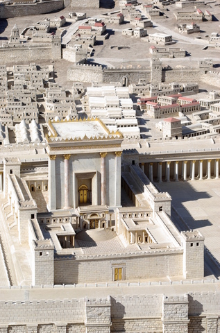 Jerusalem temple completed