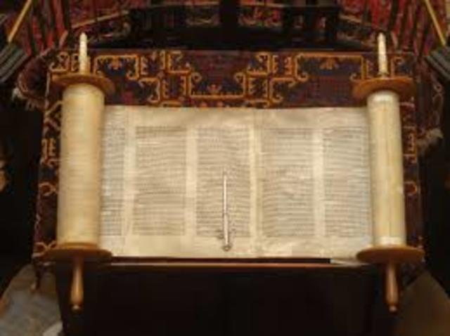 Judaism's Torah is written