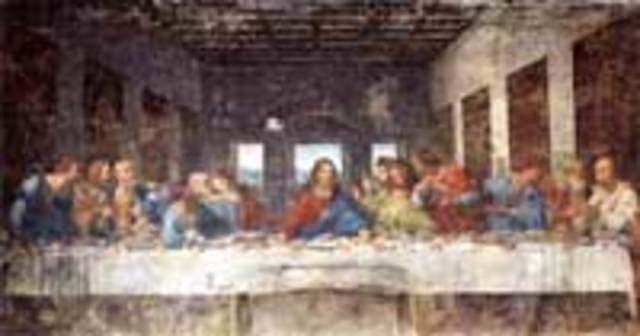 The last supper painting