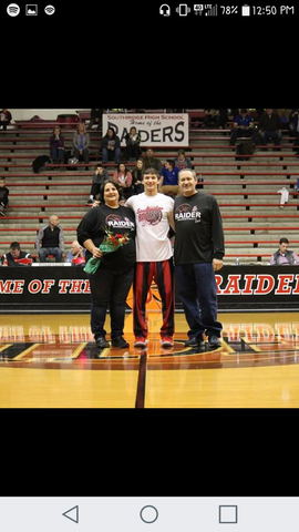 Basketball senior night