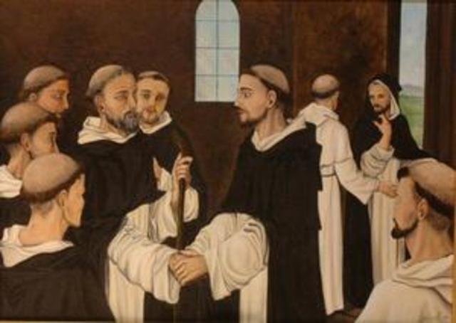 Bartolome se une a la orden de los  Dominicos