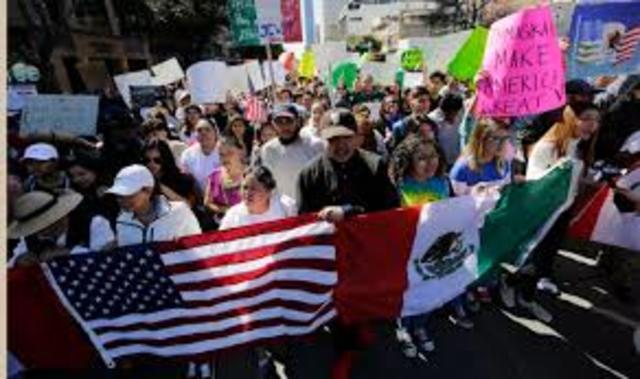 Immigrants arrive in Texas