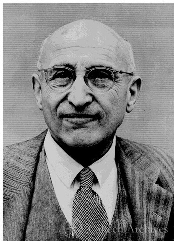 Beno Gutenberg estudia los terremotos encontrando estructuras dentro del planeta