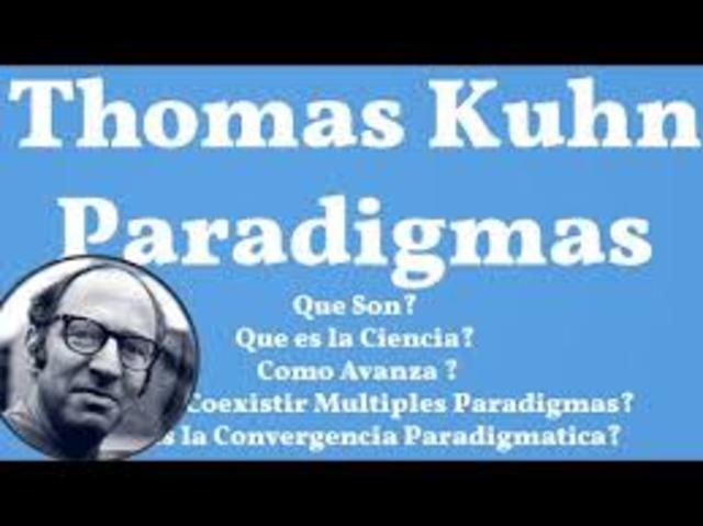 Thomas Kuhn     propuso un giro histórico-sociológico como modelo dinámico revolucionario. "La génesis y el desarrollo de un hecho científico; para una teoría del estilo y del colectivo del pensamiento, publicada por primera vez en 1933.