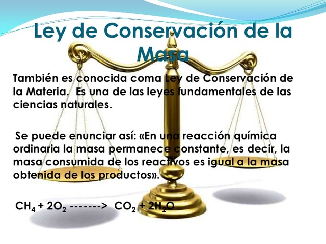 Lavoisier y la conservación de la materia