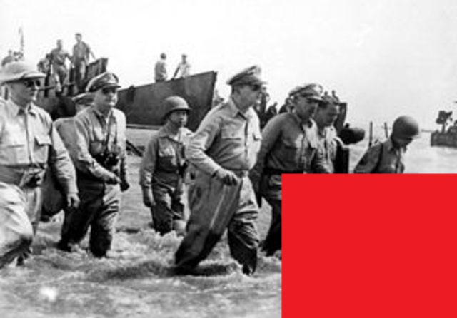 Derrotas japonesas en las batallas de Guadalcanal y del Golfo de Leyte