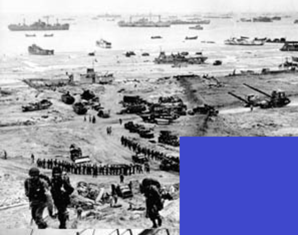 Los aliados penetran suelo alemán