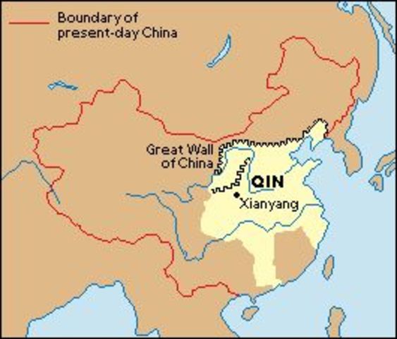 Before the Han Dynasty (The Qin Dynasty) 221 BCE- 207 BCE