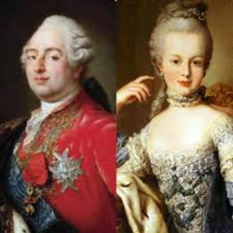 Luis XVI, Rey de Francia.