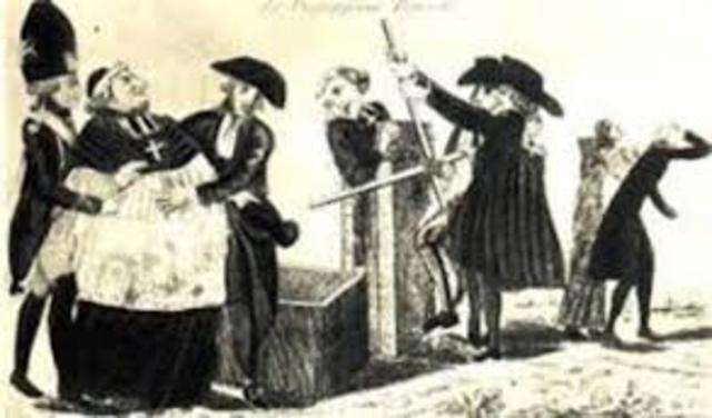 Consecuencias de la "Constitución Civil del Clero"