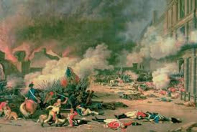 Asalto al Palacio de las Tullerias.