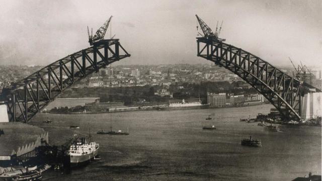 The sydney harbour bridge was built