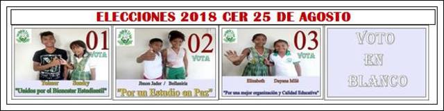 Tarjetón Candidatos