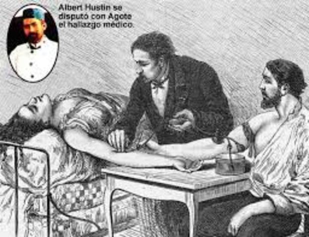 Primera transfusión de sangre