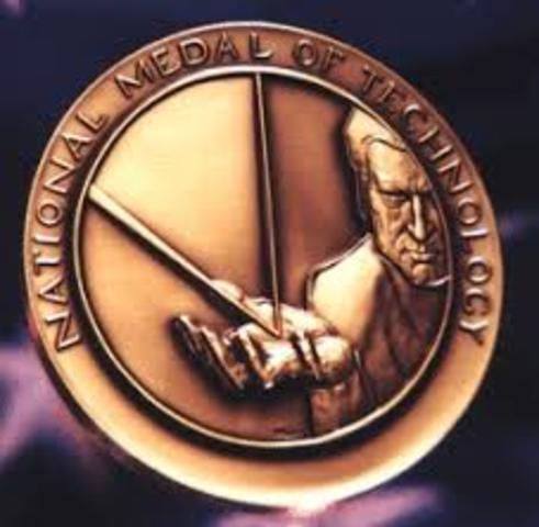 Awarded National Medal of Technology
