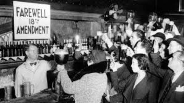 Prohibition and the 18th amendment
