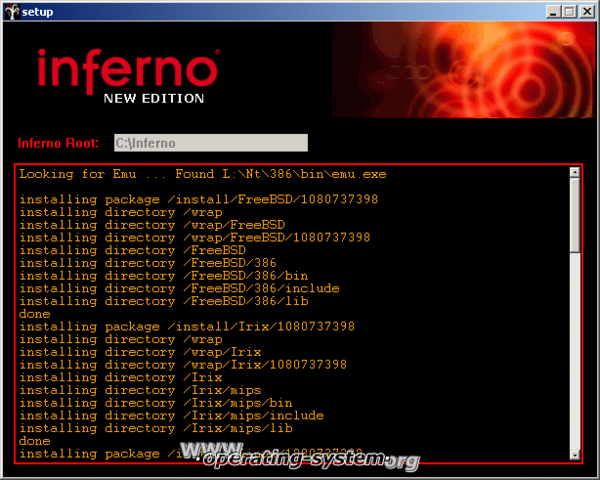 Began to create Inferno