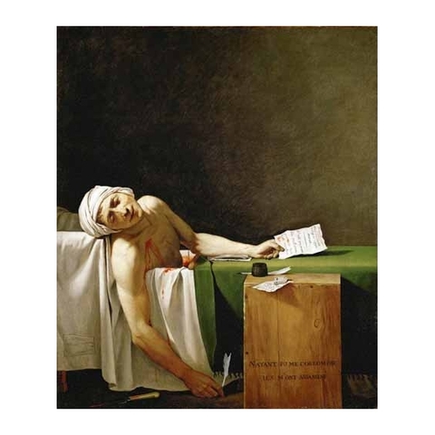 Jean Paul Marat muerte