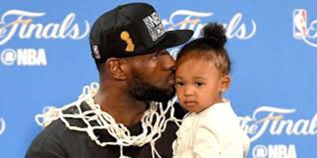 HE HAD HIS FIRST DAUGHTER