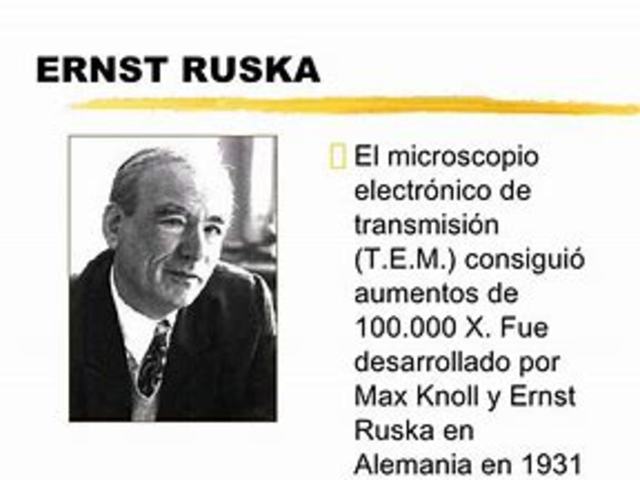 Microscopio electrónico