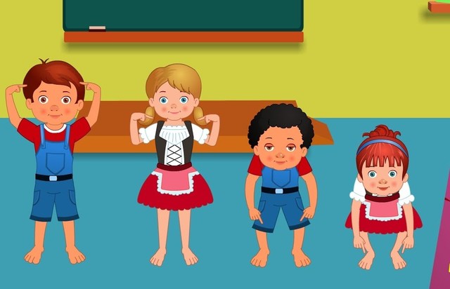 Canción "Cabeza, hombros"