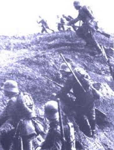 assault on western front