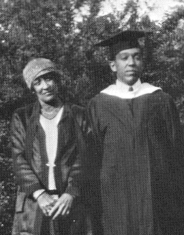 *Washington graduates from the Hampton Institute with honors.