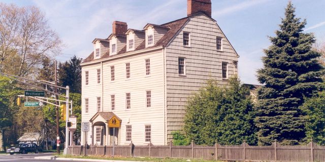 Burning of the Caldwell Parsonage in Elizabethtown .