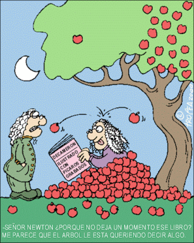 La manzana y la luna