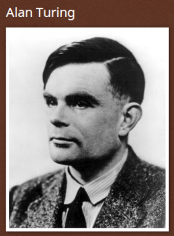 Alan turing inventa la máquina de Turing, mecanismo que formaliza el concepto de algoritmo