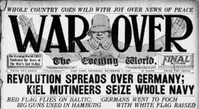 Fin de la Primera Guerra Mundial