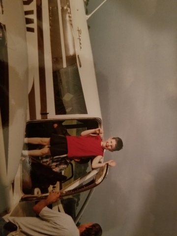 First time in a Fire Truck